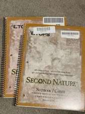 2 Packs TOPS 74112 Second Nature Subject Wirebound Notebook, 11 x 8 1/2, 80