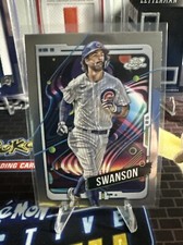 2024 Topps Chrome Cosmic Baseball DANSBY SWANSON #73 Base Chicago CUBS