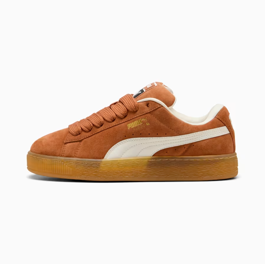 Puma Suede XL in Brown and White All Sizes Limited Stock