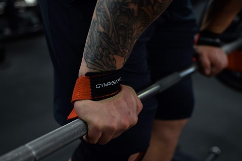 Gymreapers Cinghie da Polso per Sollevamento Pesi Bodybuilding Powerlifting S... - Foto 7 di 8