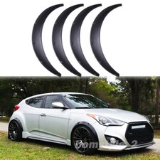 3.5" Fender Flares Extra Wide Wheel Arches Body Kit For Hyundai Veloster 2011-22