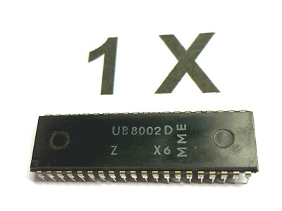 UB8002D, CPU Mikroprozessor, 4 MHz, 16Bit, RFT, DIL40,  1 Stück