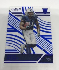 DERRICK HENRY RC 2016 PANINI CLEAR VISION BLUE PARALLEL ROOKIE#31/99!TITANS RC 