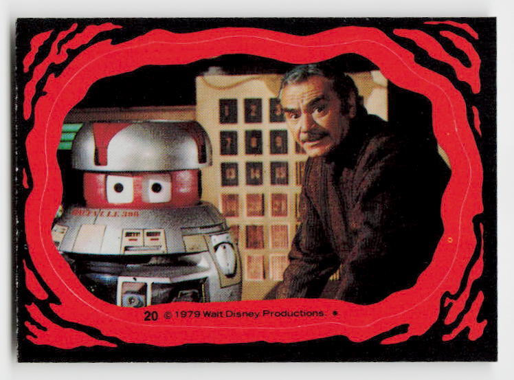 1979 Topps The Black Hole #20b Harry Booth Stickers | eBay
