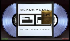 BLAQK AUDIO Bright Black Heaven 2LP on CLEAR VINYL Colored NEW /500 AFI