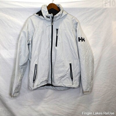 Helly-Hansen 33874 Men's Crew Hooded Midlayer Jacket (Large)