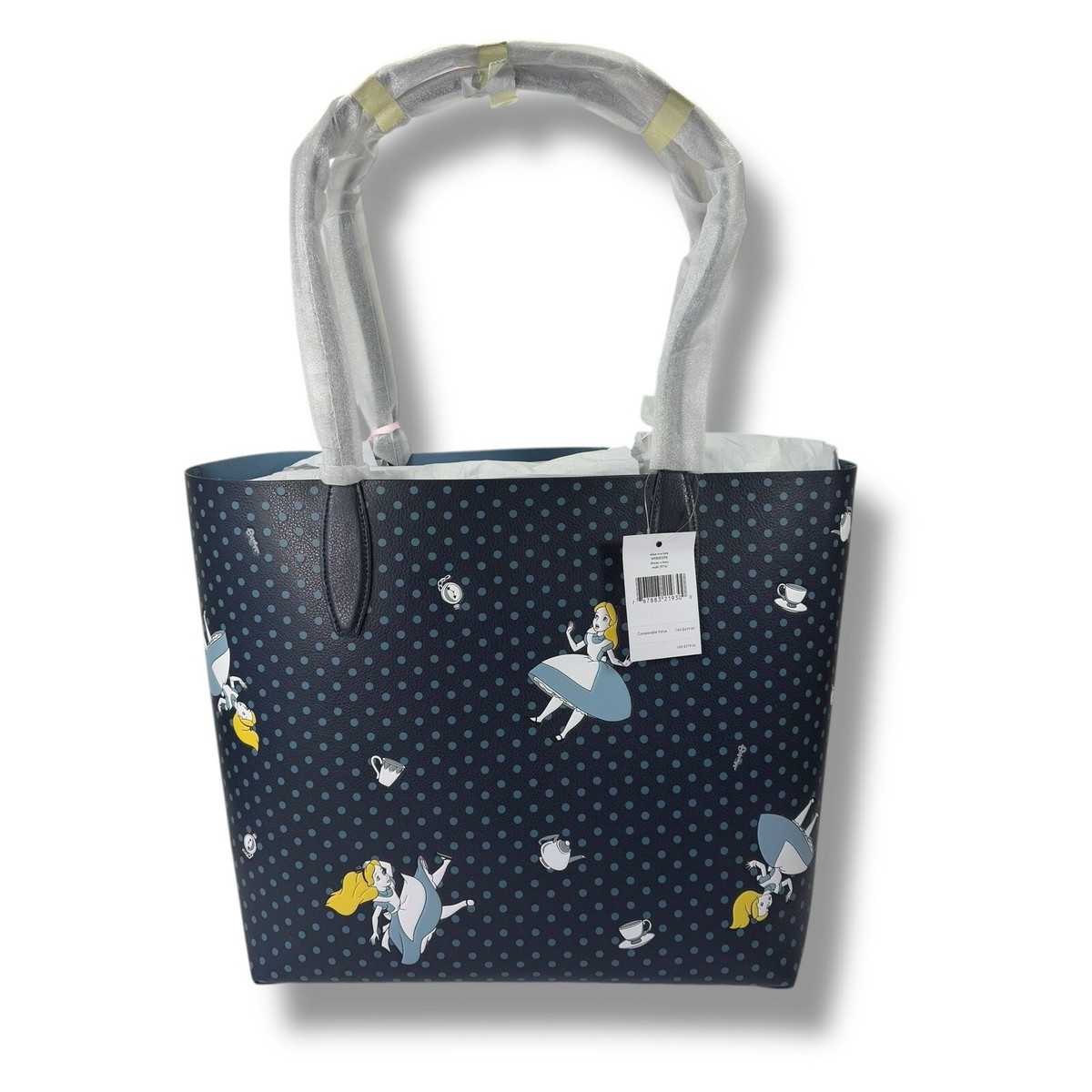 Kate Spade Large Disney Alice In Wonderland Reversible Tote