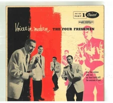The Four Freshmen  "Voices In Modern, Part 1"  Capitol EAP-1-522 EP  1955 VG+