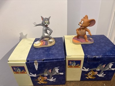 Schachtel Paar Wedgwood Tom und Jerry Porzellan Figuren in sehr gutem Zustand