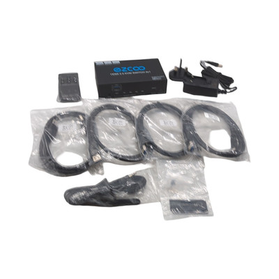 KVM Switch USB 3.0 4-Port mit SPDIF 5.1 Audio für PC und Peripherie