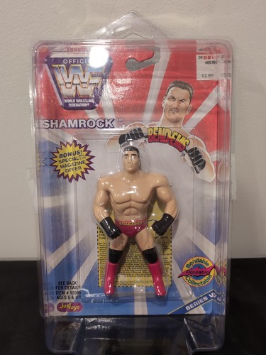 WWF Bend-Ems Ken Shamrock Wrestling Action Figure ...