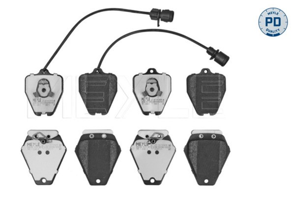Meyle Bremsbelagsatz, Scheibenbremse MEYLE-PD: Advanced Perform 025 214 5218/PD-image