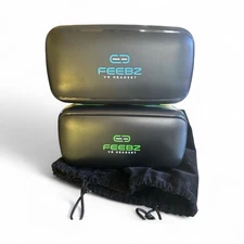 Feebz VR Headset Adjustable 3D Virtual Reality Glasses Blue & Green for Phones