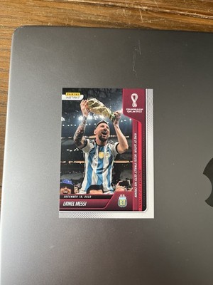 Panini Instant Card #118 Lionel Messi King of Qatar FIFA 2022 (1/22081) MINT