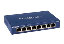 NETGEAR GS108 ProSafe (GS108-400NAS) 8 Port Standalone Gigabit Ethernet Switch