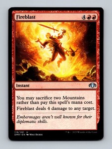 Fireblast Mtg | eBay