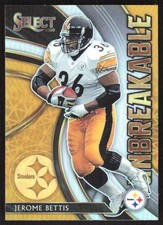 3553I 2020 Panini Select #U12 Jerome Bettis Unbreakable Prizm
