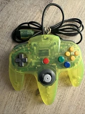 Nintendo 64 (N64) - Extreme Green Controller - OEM - Toys-R-US - Rare - Loose