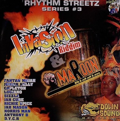 Various - Invasion & Maroon Riddim (2xLP, Comp)