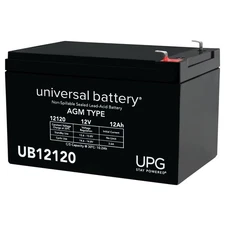 UPG 12V 12AH SLA Battery Replacement for Phantom Power BT-12V-12AF2