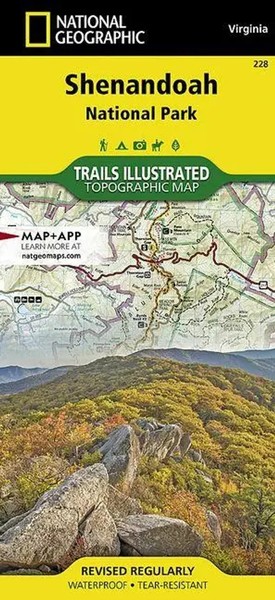 National Geographic Maps | Shenandoah National Park Map | (Land-)Karte (2013)-image