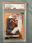 2024 Panini Prizm Jayden Daniels Orange Disco Prizm #347 (RC) PSA 9
