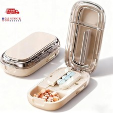Pill Cutter Splitter for Small and Tiny Pills - Adjustable Pill S