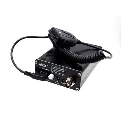 Usdr Usdx+ Plus V2 HF SDR Transceiver 3W-5W All Mode 8 Band w/Power Adapter