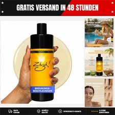 Gesponserte Anzeige &ndash; Zhuzh! Br&auml;unungsbeschleuniger 500 ml &ndash; Feuchtigkeitsspende