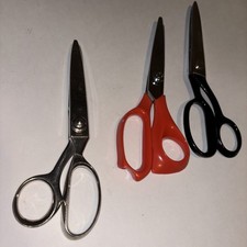 Lot Of 3 Vintage Pinking Shears Marks