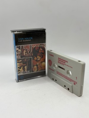 Van Halen Fair Warning 1981 Cassette Tape Album USA Arena Rock