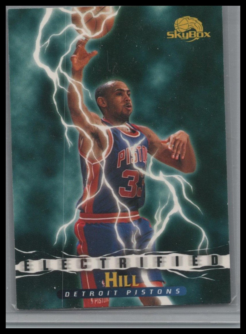 1995-96 SkyBox Premium #283 Grant Hill Series 2 Promo Sheet Singles