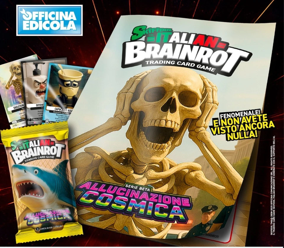 Skifidol Italian Brainrot ALLUCINAZIONE COSMICA - Scegli Card da 1 a 150