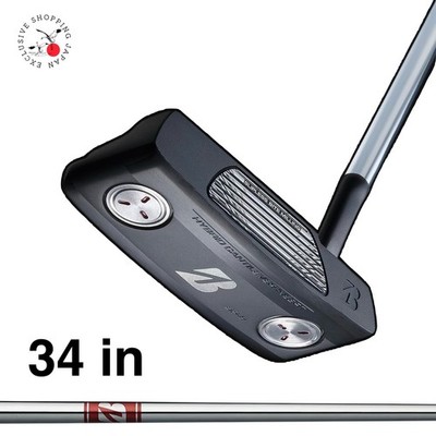 BRIDGESTONE BP-2 Wide Sole Blade Putter Black Edition 34'' Original Steel Shaft