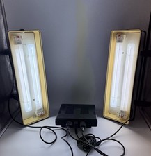 Kaiser RB 5004 HF Photo Copy Lights Pair w/ 5558 Control Unit Made In Germany