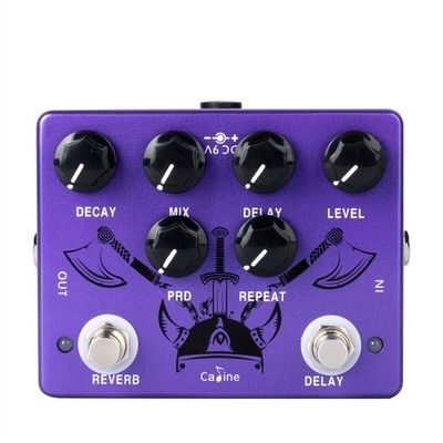 CP-80 Ragnarok Digital Reverb & Analog Delay Guitar Effect Pedal
