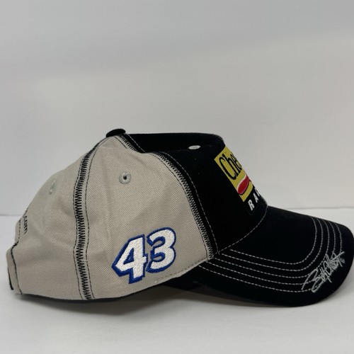 Bobby Labonte #43 Cheerios Racing Strapback Black Hat Nascar Cap Richard Petty - Picture 7 of 10