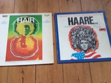 HAIR / HAARE [2 LP Vinyl] Broadway cast  + Deutsche Aufnahme