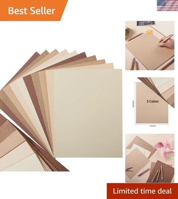 30 Sheets 8.5x11 Color Tones Cardstock Paper 250GSM Thick Paper Cards for Bir...
