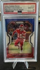 Patrick Mahomes II 2020 Prizm Red White Blue #124 PSA 10 Kansas City Chiefs