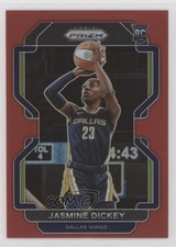 2022 Panini Prizm WNBA Red Prizm 186/199 Jasmine Dickey #41 Rookie RC 5l1