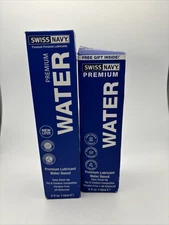 2PKSwiss Navy Water Based Premium &FREE GIFT  Sex Glide Personal Lube Lubricant