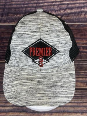 Premier Select Sires Gray trucker Cap Hat-FREE SHIP- embroidered logo