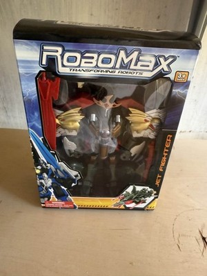RoboMax Jet Fighter Transforming Robot Toy 3+