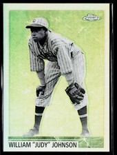 2001 Topps Chrome #WCB7 William "Judy" Johnson What Could Have Been Refractors