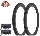 2 ALTA 650B x 47C Gravel Bike Tires – SemiSlick All-Terrain Tread, w/60mm Tubes.
