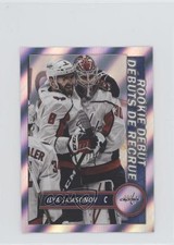 2020-21 Topps NHL Stickers Rookie Debut Ilya Samsonov #538 0i6