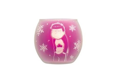 Chara-ani Osomatsu san Ichimatsu Silhouette Candle Glass