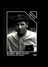 Harry Heilmann TRIV : 1993 Conlon Collection TSN MLB Card #915 : Detroit Tigers