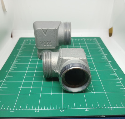 (2) Voss Angle Pipe Union